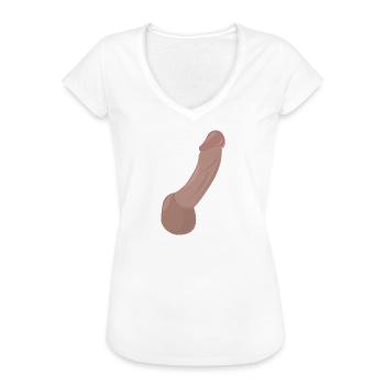 K-18 Druck - Frauen Vintage T-Shirt - Weiß - Vorne