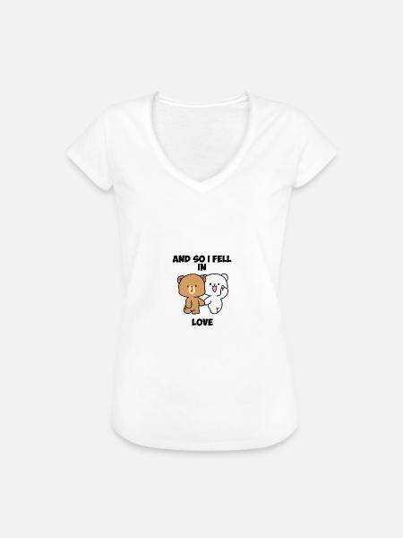 Milch & Mokka Wandern - Frauen Vintage T-Shirt - Weiß