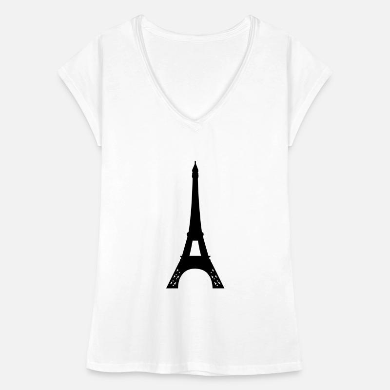 tour eiffel T-shirt vintage Femme