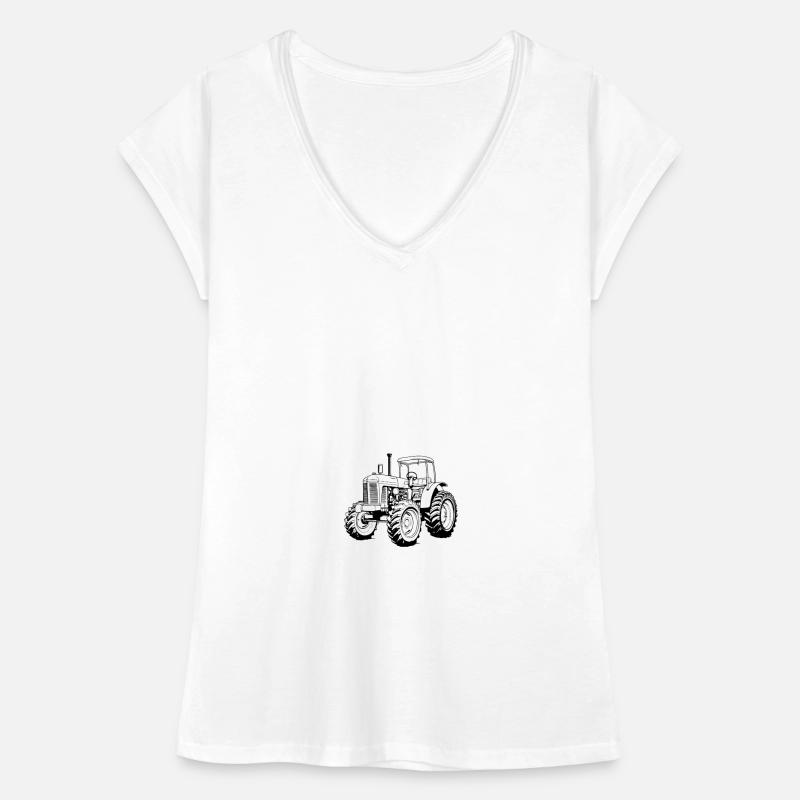 Tractor icon Women's Vintage T-Shirt