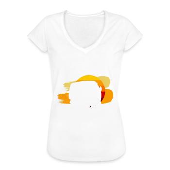 Tuk Tuk Langsam aber stetig Spruch Geschenkidee - Frauen Vintage T-Shirt - Weiß - Vorne