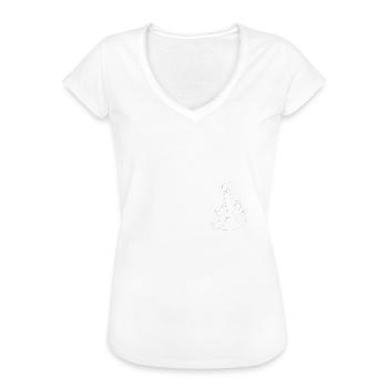 40. Geburtstag Ich Bin 39+ Provokantes - Frauen Vintage T-Shirt - Weiß - Vorne