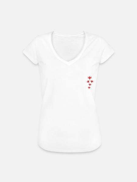 Georgien - Frauen Vintage T-Shirt - Weiß