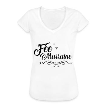 Fairy godmother - Women's Vintage T-Shirt - white - Front - Danielle (179cm)