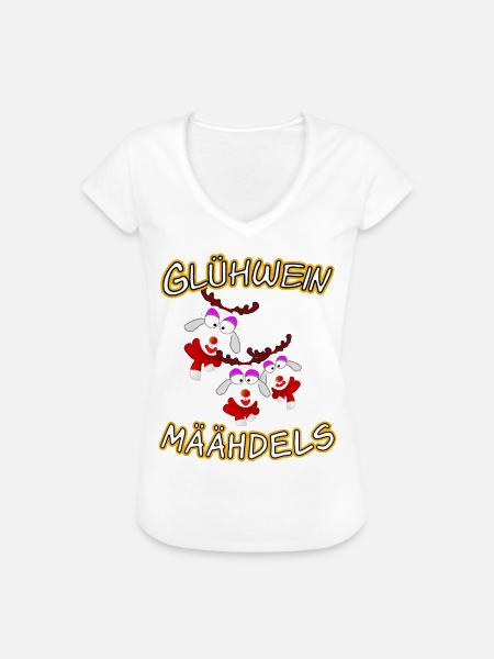 Glühweinmädels - Frauen Vintage T-Shirt -