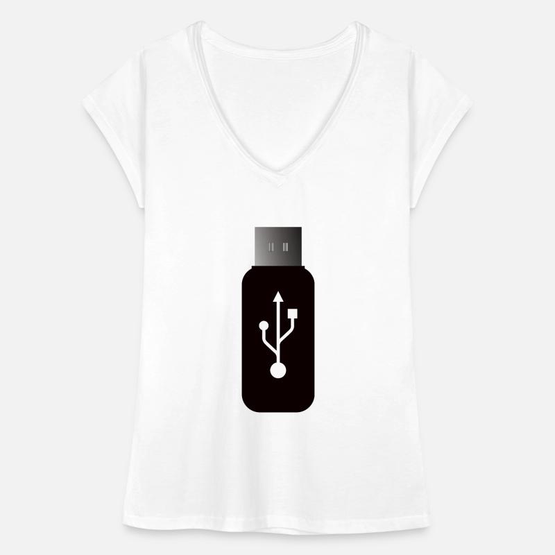 USB Stick Women's Vintage T-Shirt