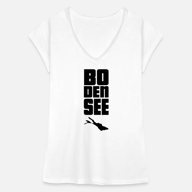Lac de Constance T-shirt vintage Femme