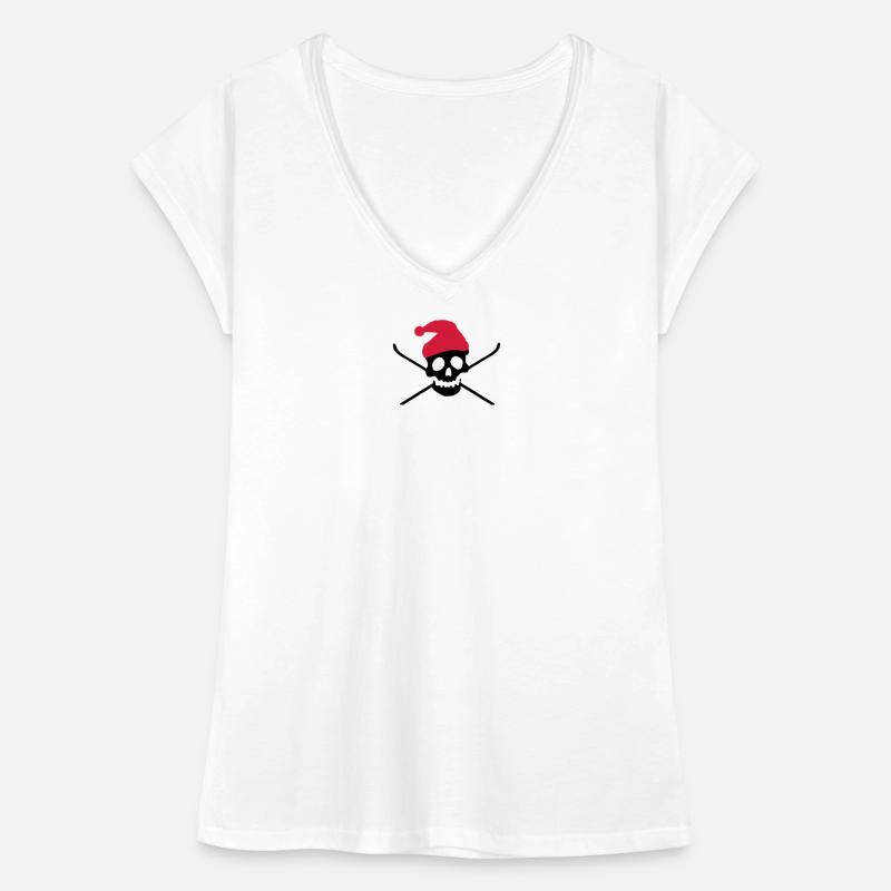 Ski Frauen Vintage T-Shirt