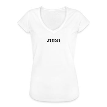 Judo - Frauen Vintage T-Shirt - Weiß - Vorne - Danielle (179cm)
