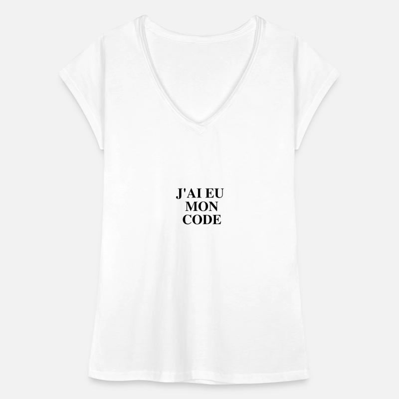 J'ai eu mon code T-shirt vintage Femme