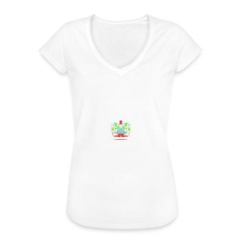 Crazy Plant Lady - Plant Lover - Frauen Vintage T-Shirt - Weiß - Vorne