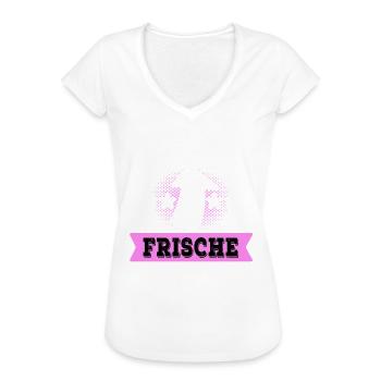Sex Sprüche Schlucken Bettwäsche - Frauen Vintage T-Shirt - Weiß - Vorne