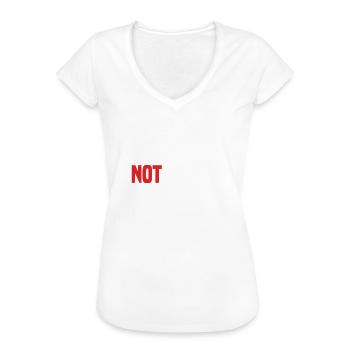 still not loving fascism - Frauen Vintage T-Shirt - Weiß - Vorne
