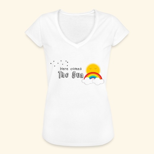 Here comes the sun - Camiseta vintage mujer