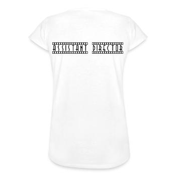 Assistant_Director - T-shirt vintage Femme - blanc - Dos - Danielle (179cm)