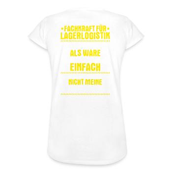Fachkraft für Lagerlogistik Warehouse Worker Lager - Frauen Vintage T-Shirt - Weiß - Hinten