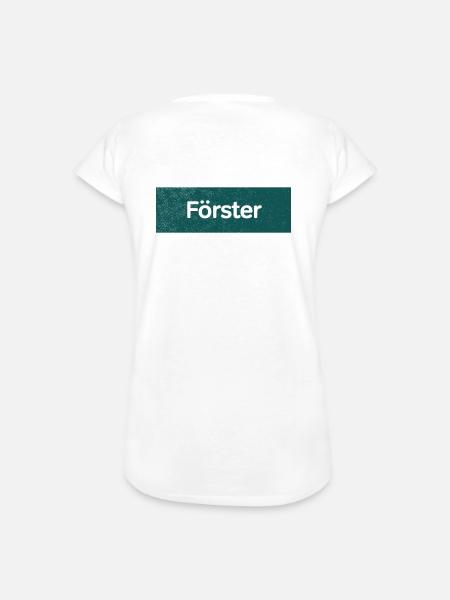 Förster - Frauen Vintage T-Shirt - Weiß