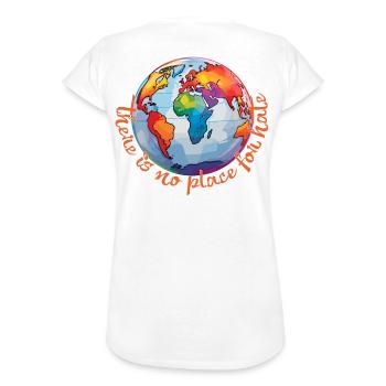Frieden - Frauen Vintage T-Shirt - Weiß - Hinten