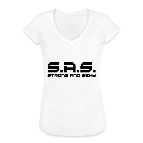 sas2 png - Vrouwen Vintage T-shirt
