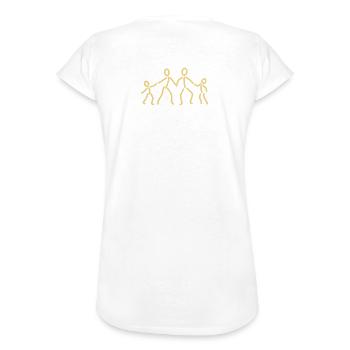 iYpsilon Familie - Frauen Vintage T-Shirt - Weiß - Hinten
