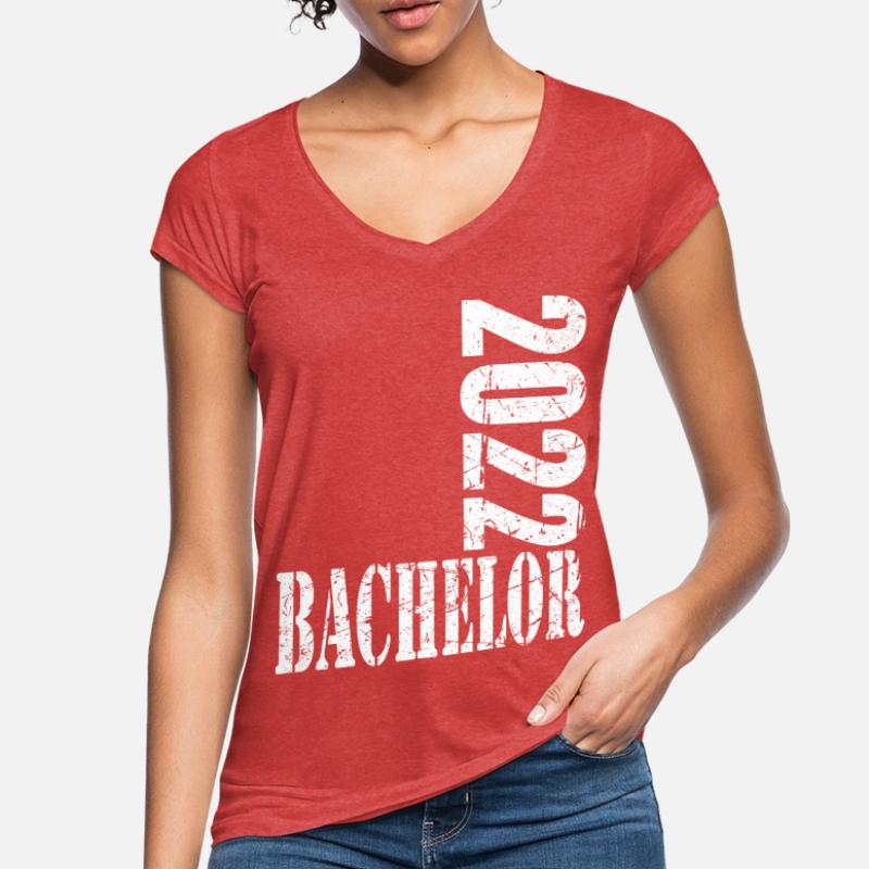 Bachelor 2022 simplement Uni 22 T-shirt vintage Femme