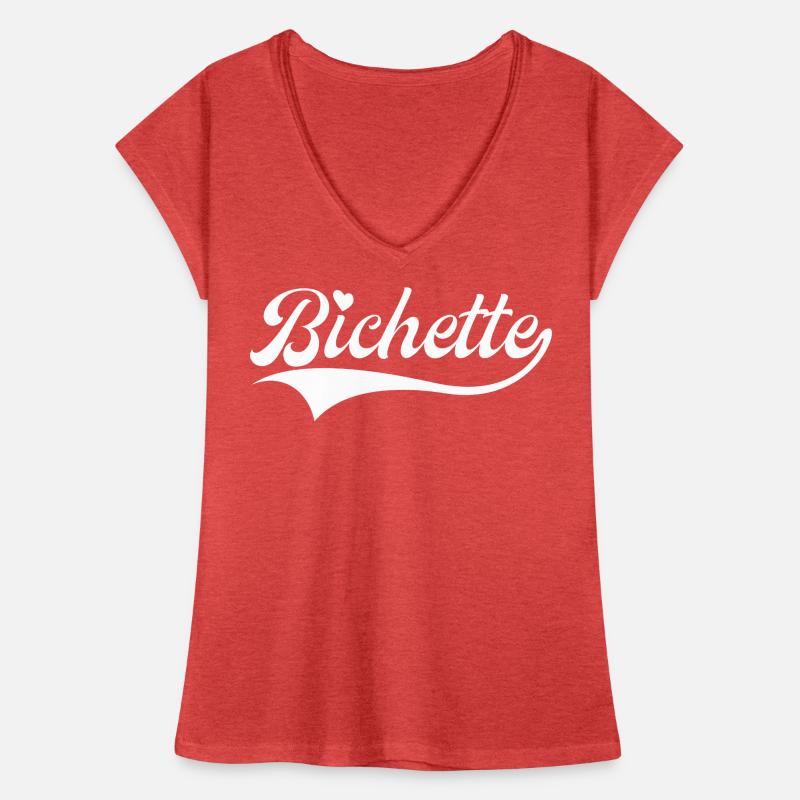 Bichette Petit Surnom Mignon T-shirt vintage Femme