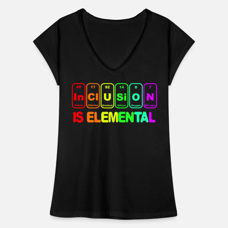 L’inclusion est élémentaire # T-shirt vintage Femme