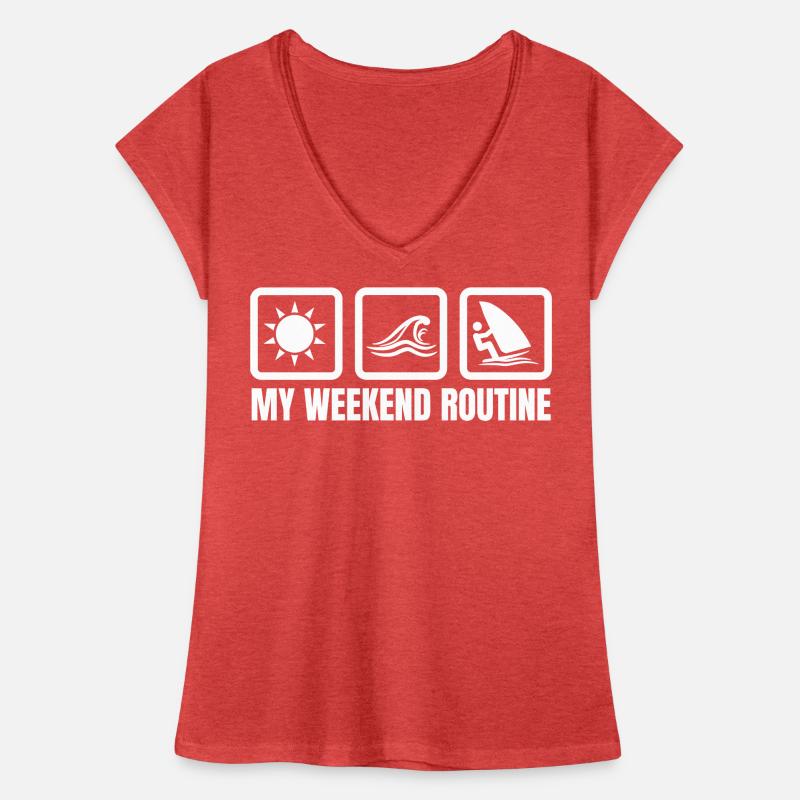 My weekend routine Women's Vintage T-Shirt