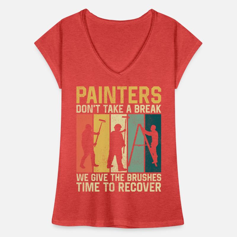 House Painter Decorator Retro Women's Vintage T-Shirt