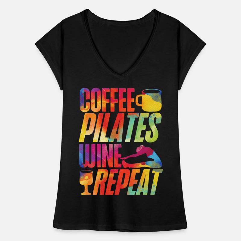 Instructeur de Pilates Professeur Café T-shirt vintage Femme
