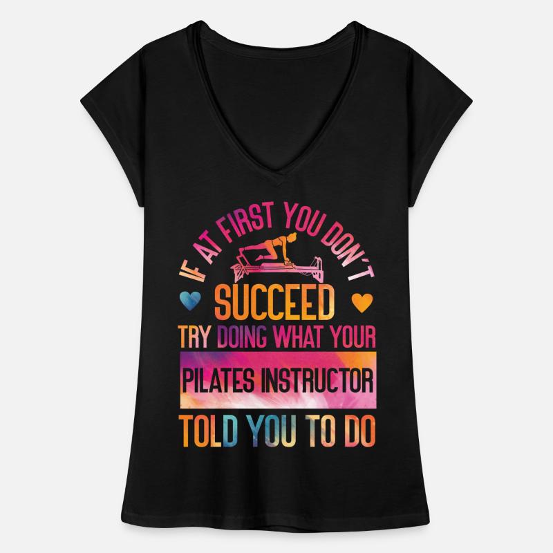 Pilates Instructor Teacher Women's Vintage T-Shirt