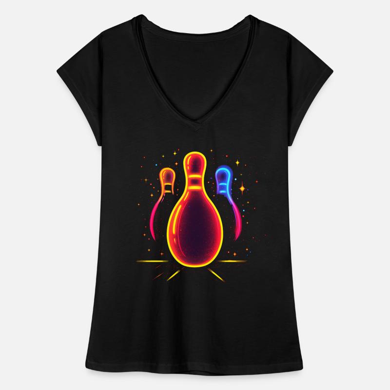 90s Bowling Lovers Women's Vintage T-Shirt