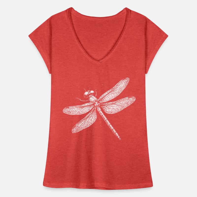 Libellule T-shirt vintage Femme