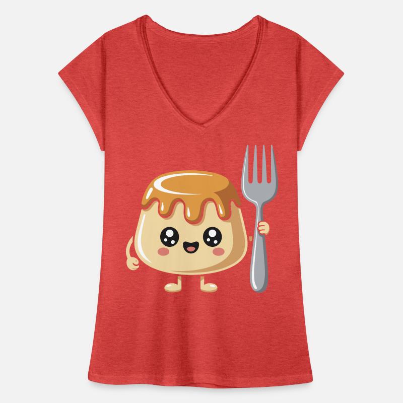 Pudding à la fourchette T-shirt vintage Femme