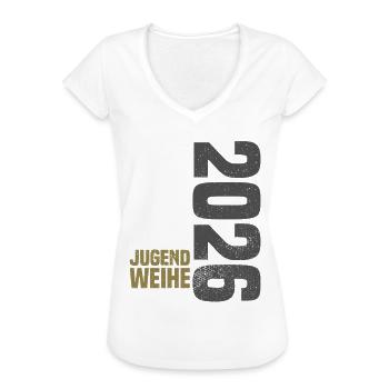 Consécration des jeunes 2026 - T-shirt vintage Femme - noir - Devant - Danielle (179cm)