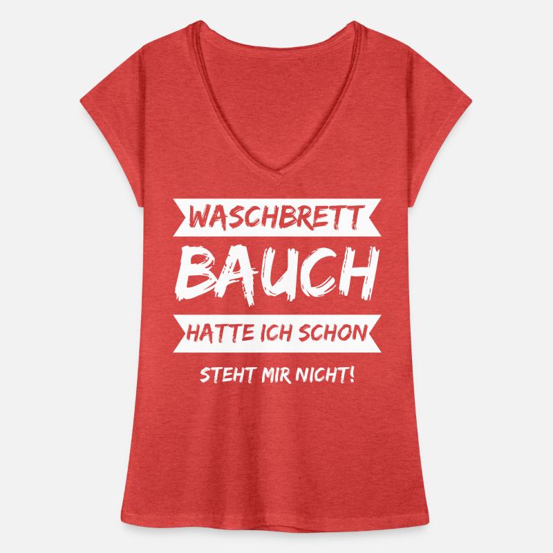 J’avais déjà des abdos en six-pack, ça ne me va pas ! T-shirt vintage Femme