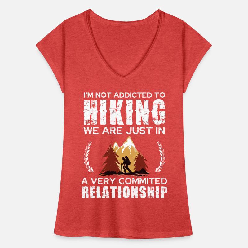 Hiking Commitment Tee Design Women's Vintage T-Shirt
