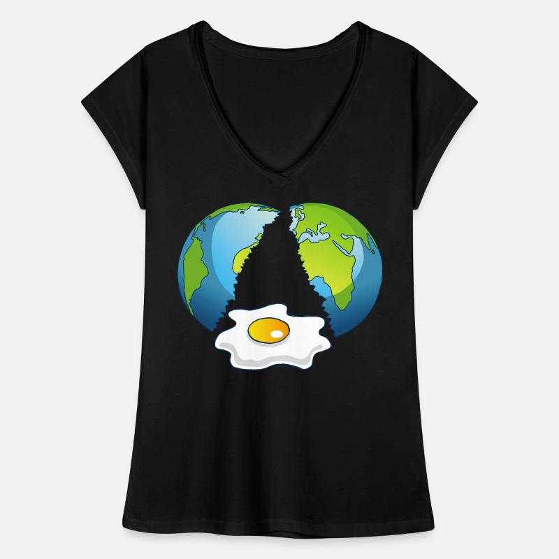 Planet Erde ist ein Ei Frauen Vintage T-Shirt