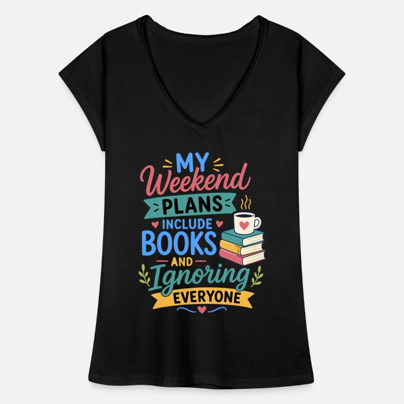 Lire des romans Fan de Lecture Conception T-shirt vintage Femme