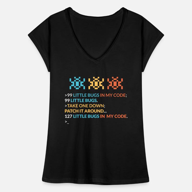 Programmierer Coder Informatiker Nerd Geek Frauen Vintage T-Shirt