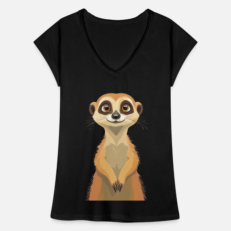 Erdmännchen Frauen Vintage T-Shirt