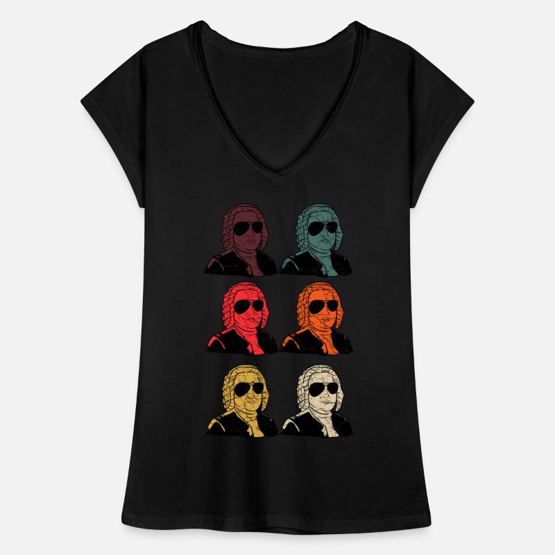 Back Classical Music Composer Women's Vintage T-Shirt