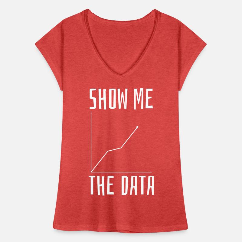 Data Science Mathematik Frauen Vintage T-Shirt
