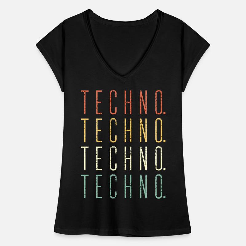 Techno Women's Vintage T-Shirt