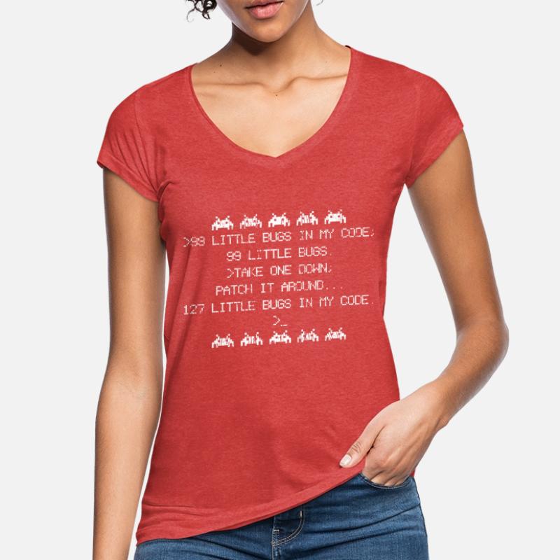 Code informatique pirate informatique T-shirt vintage Femme