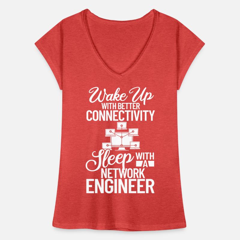 Netzwerkingenieur Network Engineer Computer Frauen Vintage T-Shirt