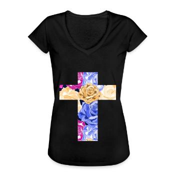 Christianity - Women's Vintage T-Shirt - black - Front