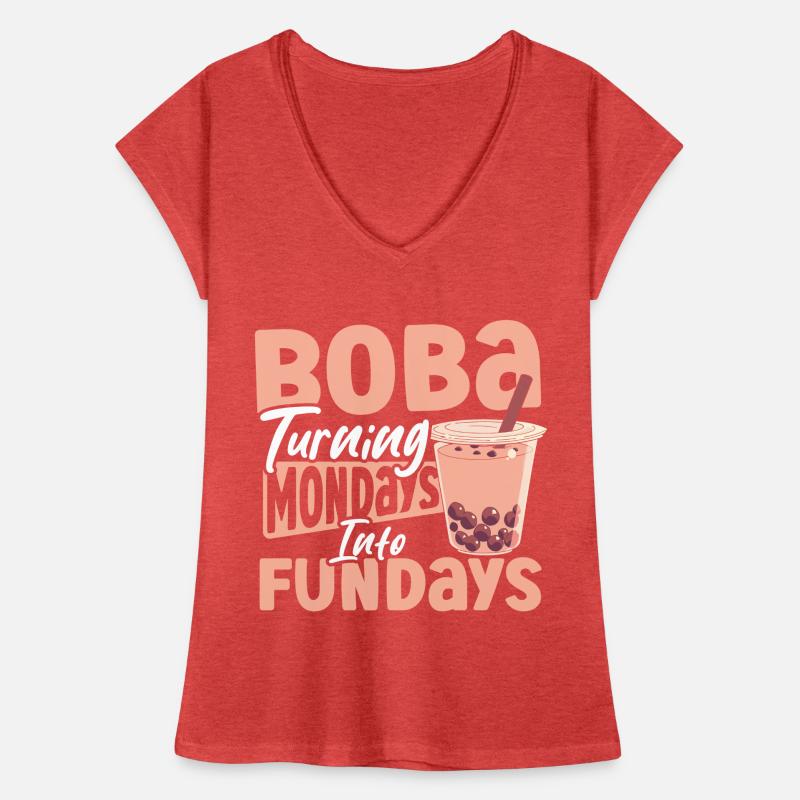 Chai Tea Black Tea Iced Tea Boba Tea Merchandise Women's Vintage T-Shirt