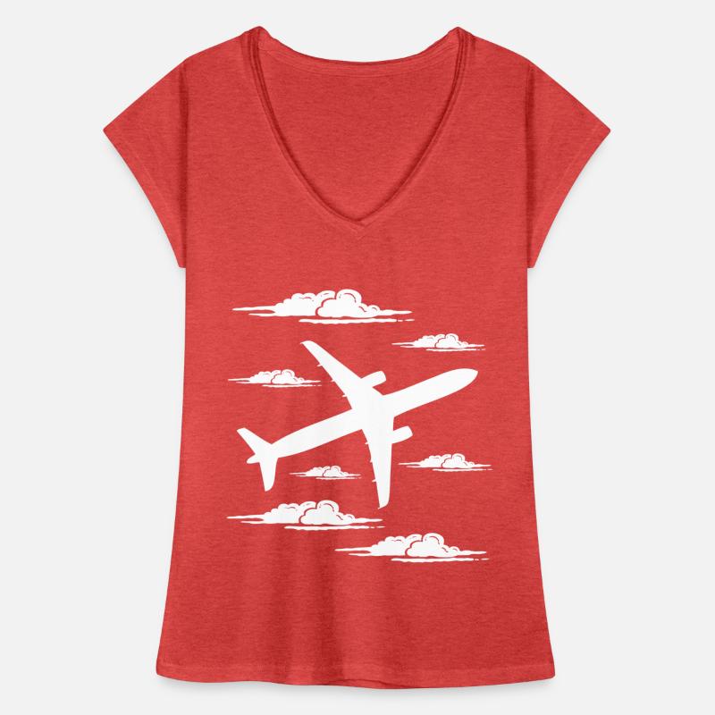 pilote T-shirt vintage Femme