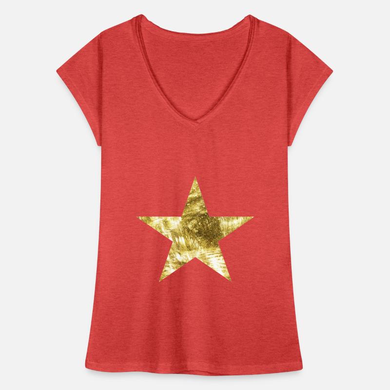 Étoiles T-shirt vintage Femme